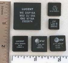 Lot Vintage Lucent & AT&T IC Integrated Circuit Chips New Old Stock picture