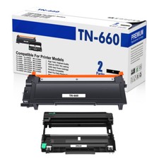 1x TN660 Toner and 1x DR630 Drum Compatible With Brother MFC-L2700DW MFC-L2740DW picture