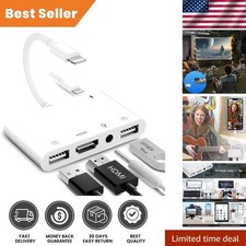 Plug & Play Lightning to HDMI Adapter for Effortless Streaming and Presentations picture