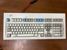 IBM Model M Terminal Vintage Clicky 122-Key 1984 W/ blue keys, and unique keys picture
