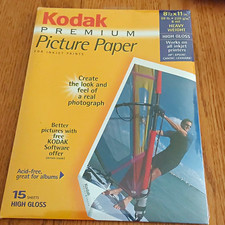 Kodak Premium Picture Paper 8.5x11 High-Gloss 220gsm 15 Sheets picture
