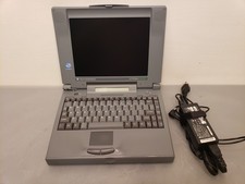 Vintage TI Texas Instruments Extensa 570CDT Laptop *Parts Repair Bad Hinges picture