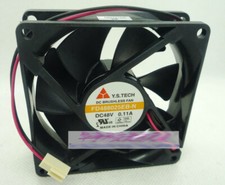 Y.S.TECH FD488025EB-N 8025 8CM 48V 0.11A 2-wire cooling fan picture