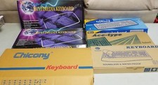 NEW VINTAGE COMPUTER KEYBOARD WINDOWS 95 98 2000 ME XP FELLOWS PS/2 LOT SUNSHINE picture
