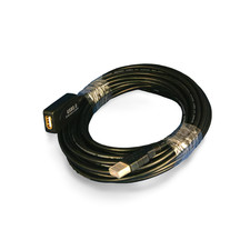 33ft Active USB 2.0 Extension Cable A Male to A Female - Black picture