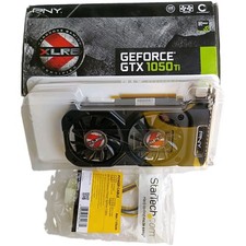 PNY NVIDIA GeForce GTX 1050 Ti 4GB XLR8 Dual Fan DP HDMI DVI GPU picture