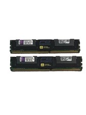 Lot of 2x4GB 8GB KIT Kingston KVR667D2D4F5K2/8G  2Rx4 PC2-5300F Memory picture