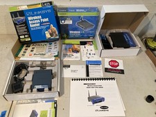 Vintage Linksys Wireless-G WET54G Ethernet Bridge + Access Point Router picture