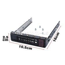 Supermicro MCP-220-00094-0B Black (Gen 6.5) Hot-Swap 3.5
