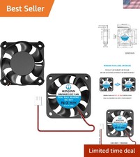 Quiet 40mm 24V Cooling Fan for Ender 3/CR-10 - Durable Dual Ball Bearings 2 Pcs picture