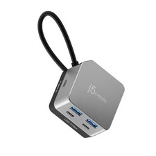 j5create - Flexible Ports USB-C® 4K144 HDMIHub - Cube Plus 6 in 1 for Windo... picture