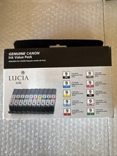 Genuine Canon  PGI-9 Lucia Ink Value Pack (10 Colors) for Pro9500, Pro9500 Mk II picture