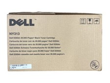 Genuine Dell NY313 / 330-2045 Black Toner Cartridge for 5330dn 20K Pg NEW SEALED picture
