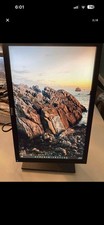 Dell monitor black adjustable screen display picture