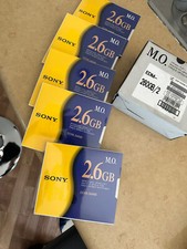 New Sealed SONY M.O. 5 Pack EDM 2600B 2.6gb 130mm 5.25