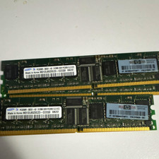 Samsung 2GB (4x512MB) DDR1 DIMM PC3200 ECC 184-Pin RAM M312L6523CZ3-CCC picture