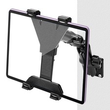 Tablet Mount for Truck Dashboard Wall Desk iPad Galaxy Tab Holder 360°Adjustable picture