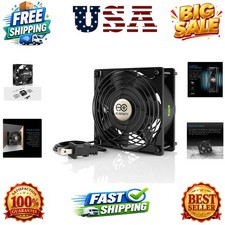 AXIAL 1238, Muffin Fan, 115V 120V AC 120mm x 38mm High Speed, for DIY Cooling... picture