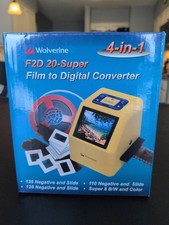 Wolverine  F2D 20-Super Film to Digital Converter in Original Box picture