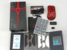 WLMOUSE Sword-X Wireless Gaming Mouse Magnesium Red Tested Japan picture