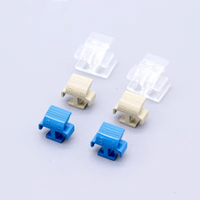 50pcs LC Duplex Clip for Optic Fiber Connector LC APC SM MM Part FTTH Jumper kit picture