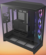 NZXT H9 Flow RGB, 2025, Dual Chamber, ATX Mid-Tower, 420mm Rad, Glass, Black picture