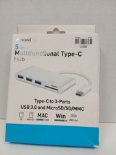 Inland 5 in 1 Multifunctional Type-C Hub Mac/Win picture