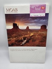 MOAB by Legion Paper Lasal Photo Dual Semigloss 330 11x14-25 Sheets-NEW SEALED picture
