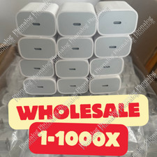  1-1000 Lot 20W USB-C Wall Charger Power Adapter For iPhone 15 14 13 12 11 Pro X picture