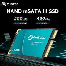 PHIXERO SATA III SSD Internal Solid State Drive 6Gbps 3D NAND 500MB/S For Laptop picture