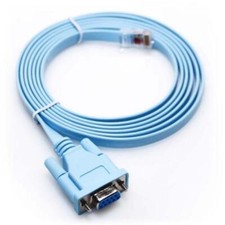 Cisco 72-3383-01 Compatible Rollover Console Cable - DB9 Female to RJ45-10 FT picture