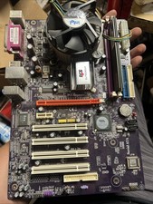 ECS Elite Group Motherboard PT890T-A 2gb ram WORKS picture