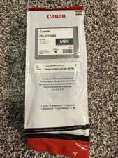 Canon PFI-207MBK Matt Black Ink Cartridge IPF680 IPF685 IPF780 IPF785 Exp 2027-1 picture