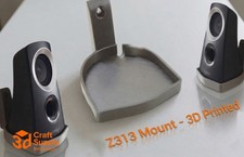 Wall Mount Bracket Holder for Logitech Z313 Bluetooth Speakers picture