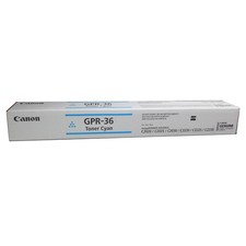 Canon GPR-36C 3783B003AA Cyan Toner Cartridge Genuine OEM Original picture