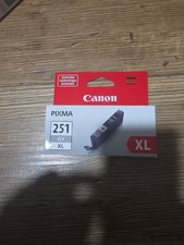 Genuine Canon 251 XL GY Grey PIXMA Ink Cartridge picture