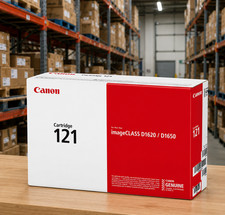 Canon 121 Black Toner Cartridge (D1620 D1650) New Sealed Box ✅ picture