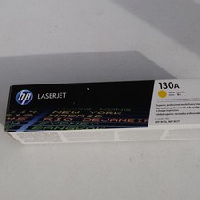 Genuine HP 130A CF352A Yellow Toner Cartridge Laserjet Pro MFP M176 M177. NEW picture