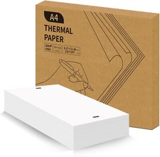 Folded A4 Thermal Continuous Paper 8.5x11