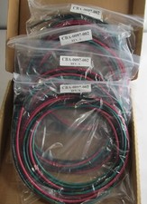 4-PACK CIENA CABL-PW01DC STANDARD 10FT CHASSIS DC POWER CORDS 3300-CHADC1 8-AWG picture