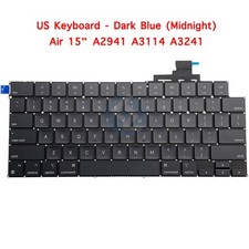 NEW US Blue Midnight Keyboard MacBook Air 15