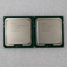 Pair of 2 Intel Xeon E5-2470 V2 CPU 10-Cores 2.4 GHz 25MB SR19S LGA135 Processor picture