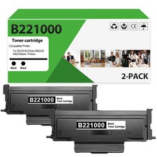 ZHINGUAN 2 Pack B221000 Black Toner Cartridge Works for 2PK, picture