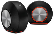 JBL Pebbles Bass Powered Speaker with USB/DAC JBLPEBBLESBLKJN picture