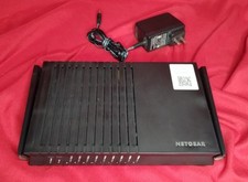 NETGEAR AX1800 Wi-Fi 6 Router RAX20-100NAS - Black - Used picture