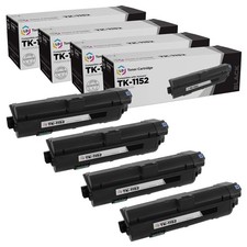 LD Compatible Kyocera TK-1152 (1T02RV0US0) Black Toner Cartridge 4PK for M2635dw picture