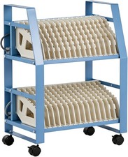 Laptop Charging Cart 16/32 Device Station for Chromebook Classroom Storage Cart picture