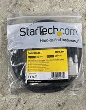 StarTech DVI-D Dual Link Video Cable 25-pin Male to Male DVIDDMM6 6ft picture