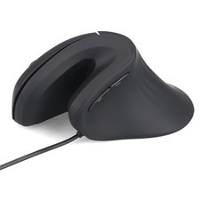 HXMJ- Ergonomic Vertical Mouse Wired,USB Corded Optical Mice,Silent Click,Rig... picture