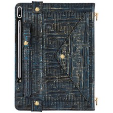 Business PU Leather Flip Wallet Cover For Galaxy Tab S8/S9/S10 Ultra/S9 FE+/S9+ picture